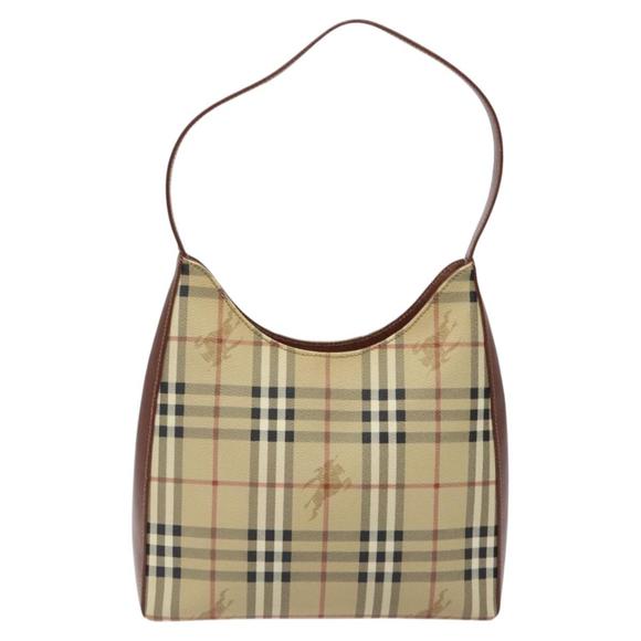 Burberry Haymarket Beige Canvas shoulder - Picture 1 of 10